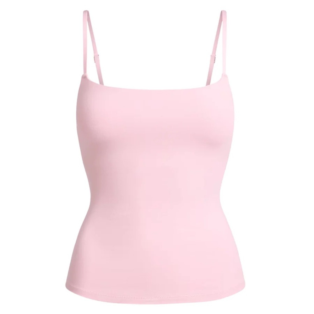 Skims Cotton Jersey Cami in Halite